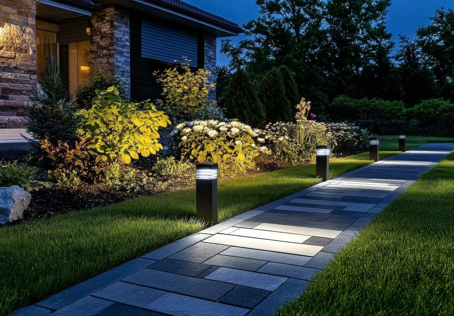 professional landscape lighting service in Louisville, KY