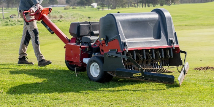 aerate and overseed your lawn in louisville ky